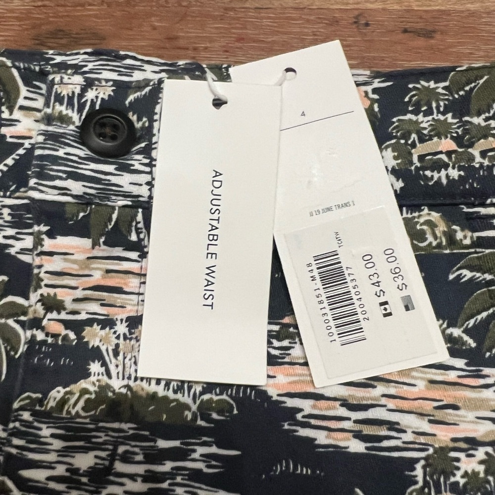 Janie and Jack TROPICAL TWILL SHORT size 4T - Picture 3 of 7